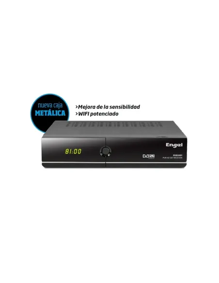 Engel RS8100Y Receptor Satélite HD PVR Wf/Eth