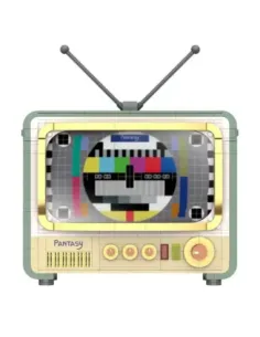 Maqueta retro tv set construccion joyside series 26 cm