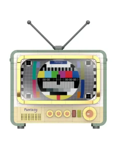 Maqueta retro tv set construccion joyside series 26 cm