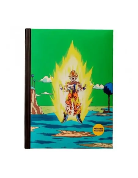 Libreta sd toys dragon ball z batalla final namek con luz
