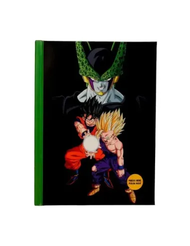 Libreta sd toys dragon ball z batalla final cell con luz