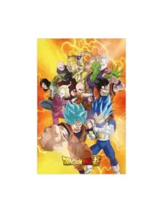 Poster 3d 58x38cm universal survival heroes dragon ball super