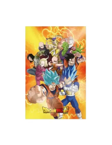Poster 3d 58x38cm universal survival heroes dragon ball super