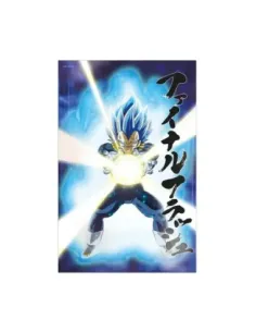 Poster 3d 58x38cm universe survival vegeta dragon ball super