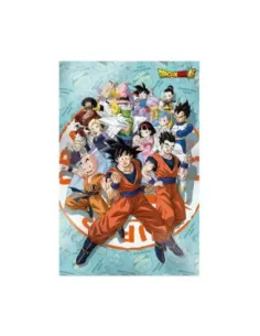 Poster 3d 58x38cm universe survival dragon ball super