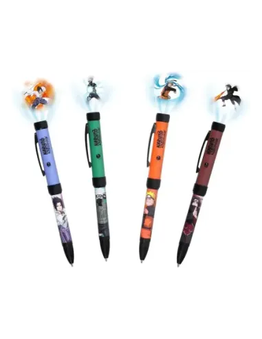 Boligrafos proyectores naruto shippuden 1 unidad aleatoria