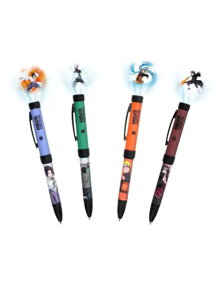 Boligrafos proyectores naruto shippuden 1 unidad aleatoria