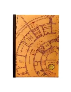 Libreta sd toys harry potter mapa merodeador con luz