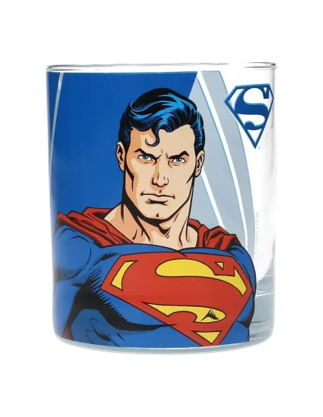 Vaso de cristal sd toys universo dc superman