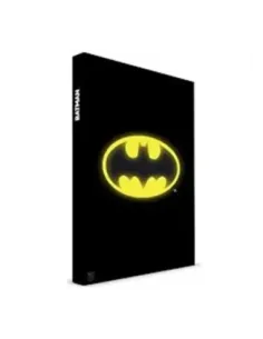 Libreta sd toys batman simbolo con luz