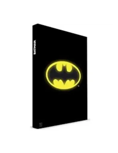 Libreta sd toys batman simbolo con luz