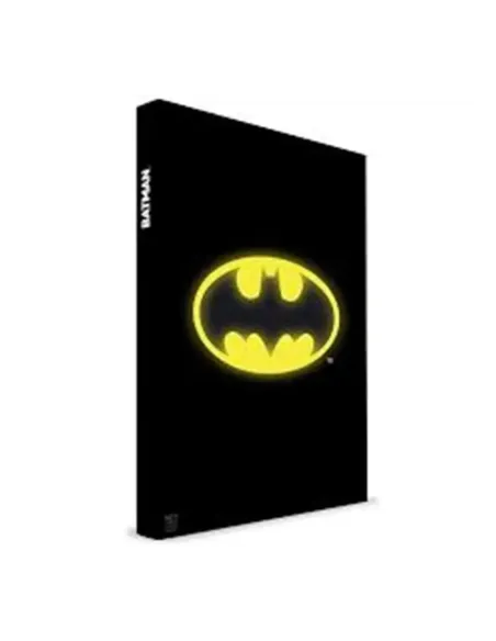 Libreta sd toys batman simbolo con luz