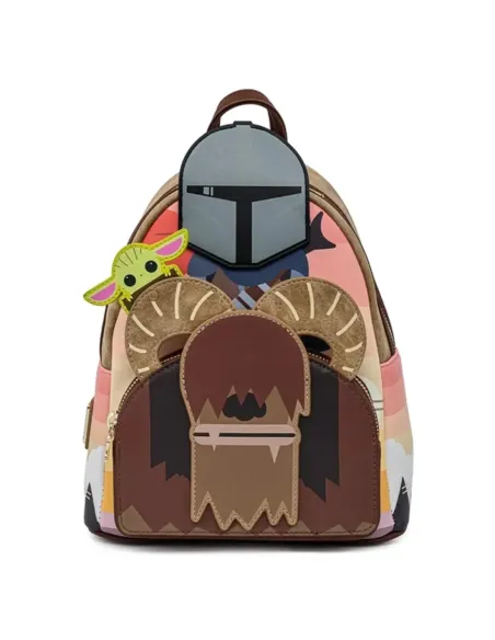 Mochila loungefly the mandalorian  mandalorian