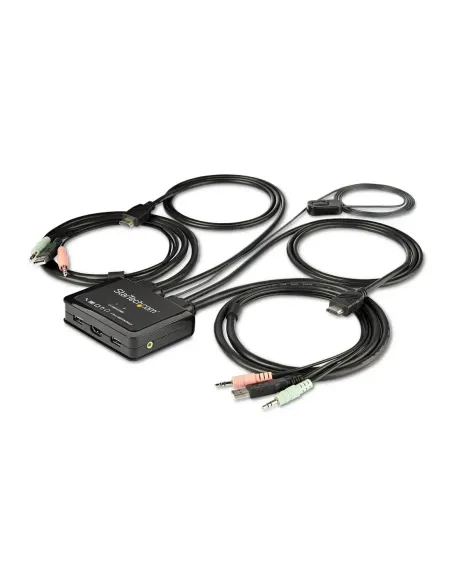 Conmutador kvm star tech 2 usb 2 hdmi switch 4k