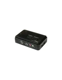 Conmutador kvm startech 2 puertos todo incluido