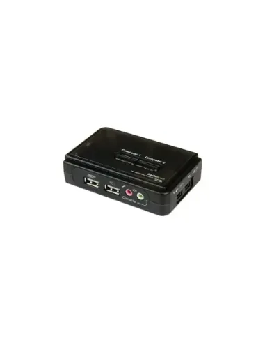 Conmutador kvm startech 2 puertos todo incluido