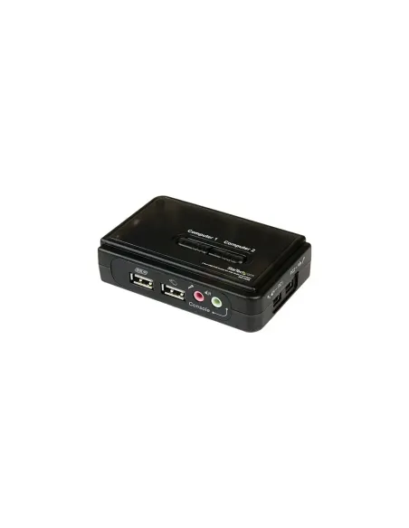 Conmutador kvm startech 2 puertos todo incluido