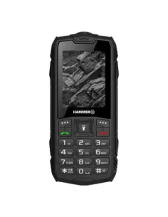 Telefono movil rugerizado hammer rock 2.4 pulgadas -  0.3mpx -  2g