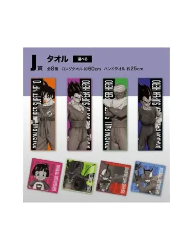 Surtido 32 unidades ichibansho toallas dragon ball super hero
