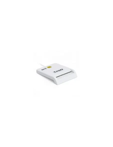 Lector de DNI TooQ TQR-210W/ USB 2.0/ Blanco