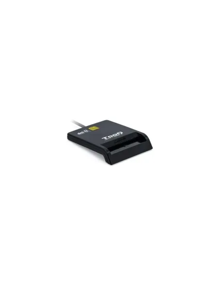 Lector de DNI TooQ TQR-211B/ USB Tipo-C/ Negro