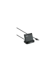 Lector de DNI TooQ TQR-220B/ USB 2.0/ Negro