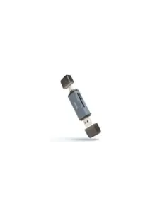 Lector de Tarjetas Externo TooQ TQR-3001G/ USB 3.0 y USB Tipo-C