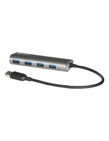 Hub i - tec usb 3.0 con 4 puertos usb 3.0 metalico con adaptador de alimentacion