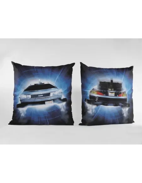 Cojin sd toys regreso al futuro delorean envasado vacio