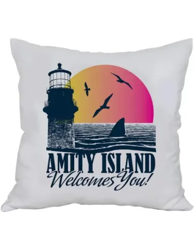 Cojin sd toys tiburon amity island envasado vacio