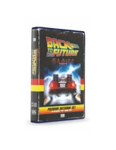 Set papeleria vhs sd toys regreso al futuro libreta chapas y boligrafo