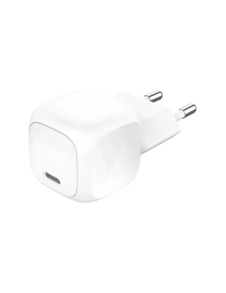 Cargador de pared belkin wca009kqwh 20w usb tipo c blanco