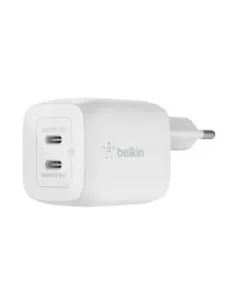Cargador de pared belkin wch011vfwh 45w 2x usb tipo c blanco