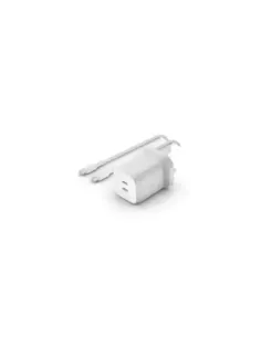 Belkin WCH013vf2MWH-B6 Portátil, Smartphone Blanco Corriente alterna Carga rápida Interior