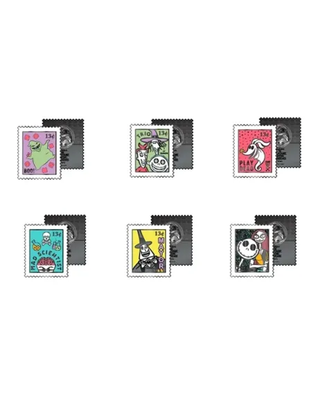 Caja sorpresa pin sello loungefly funko disney pesadillas antes de navidad mistery box