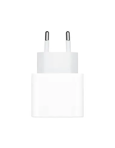 Cargador original apple 20w usb tipo c carga rapida - blanco - no incluye cable