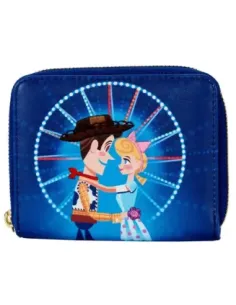 Cartera loungefly disney toy story woody & bo peep wallet