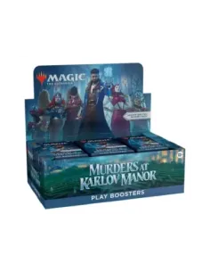 Caja de sobres magic the gathering play booster murders at karlov manor inglés