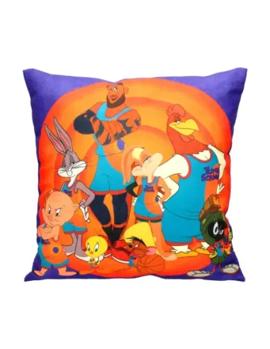 Cojin cuadrado tune squad team space jam looney tunes