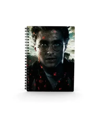 Libreta efecto 3d sd toys harry potter cara harry potter