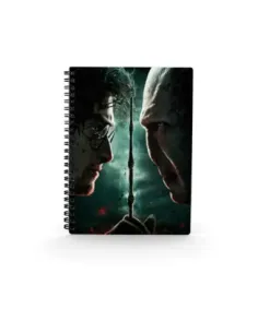 Libreta efecto 3d sd toys harry potter harry vs voldemort