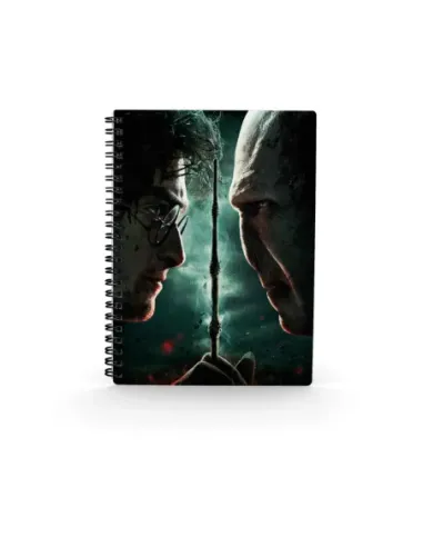 Libreta efecto 3d sd toys harry potter harry vs voldemort