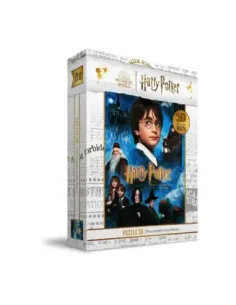Puzzle 100 efecto 3d poster piedra filosofal harry potter