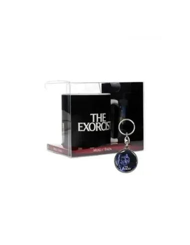 Poster taza + regalo llavero metalico el exorcista