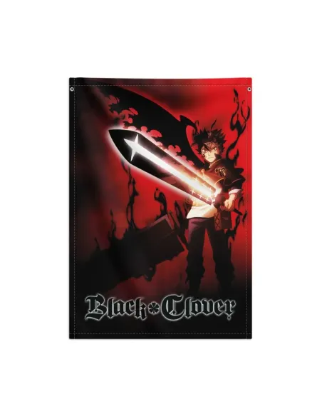 Banderola decorativa black clover