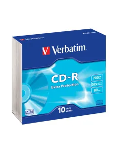 Verbatim CD-R Extra Protection 700 MB 52x 10 pieza(s) 2