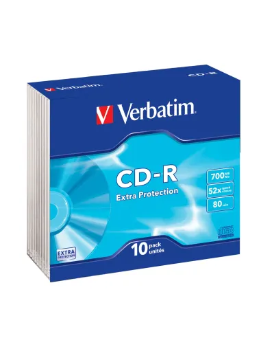 Verbatim CD-R Extra Protection 700 MB 52x 10 pieza(s)