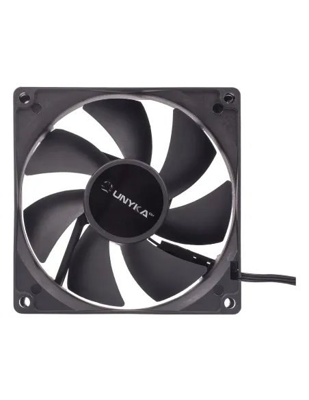 UNYKAch 90 mm Carcasa del ordenador Ventilador 9 cm Negro