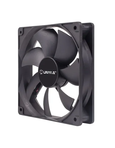 UNYKAch 51800 sistema de refrigeración para ordenador Carcasa del ordenador Ventilador 12 cm Negro