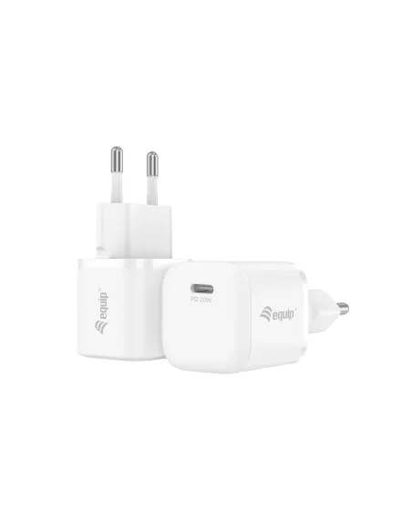 Equip 245520 cargador de dispositivo móvil Smartphone, Tableta Blanco Corriente alterna Interior